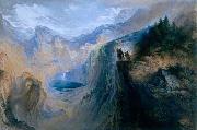 John Martin Manfred on the Jungfrau oil